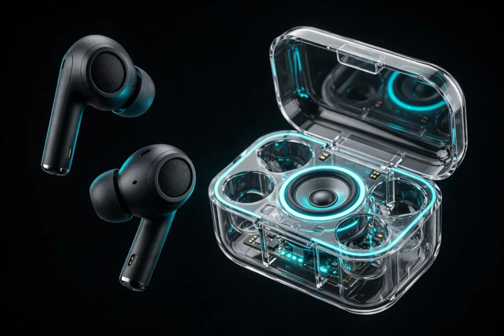 SonicAura Spatial ANC Earbuds